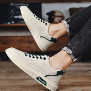 Casual PU Leather Loafers Comfortable Flats Platform Leisure Outdoor Lightweight Sneakers