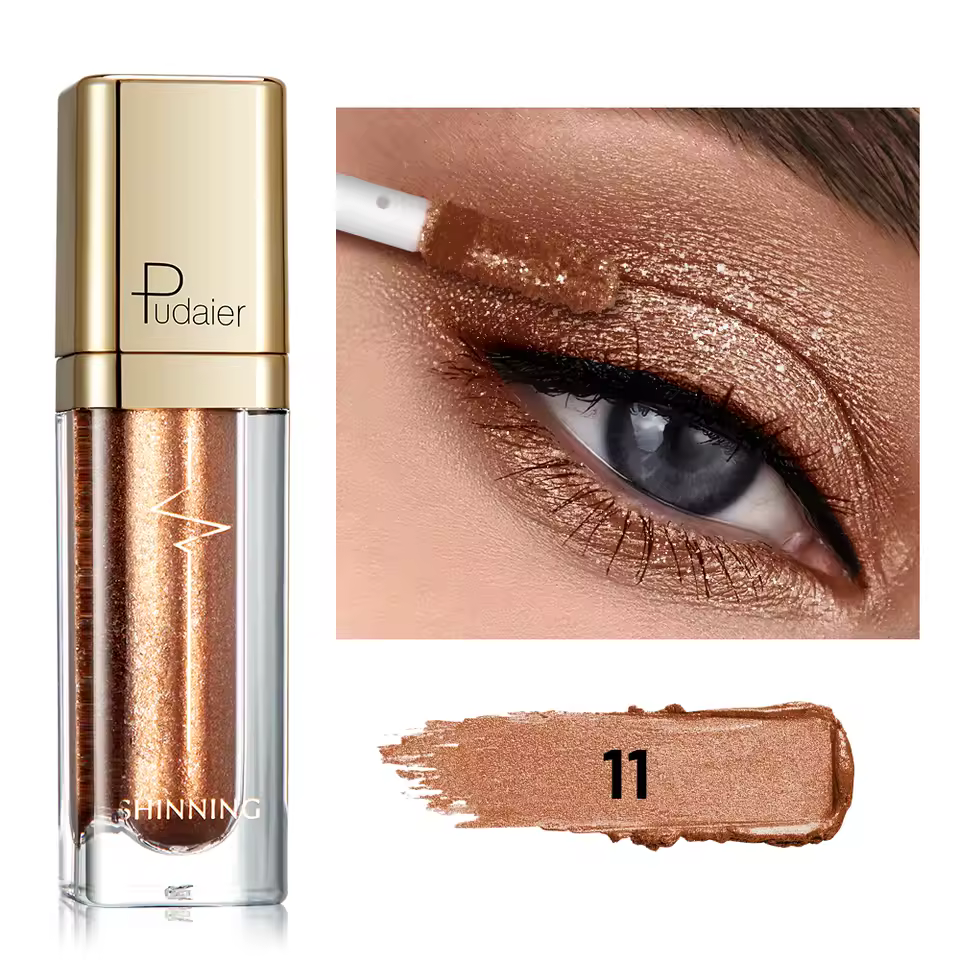 Choose From Perfect For Everyday Wear 1pc Pearlescent Metallic Glitter Eyeshadow