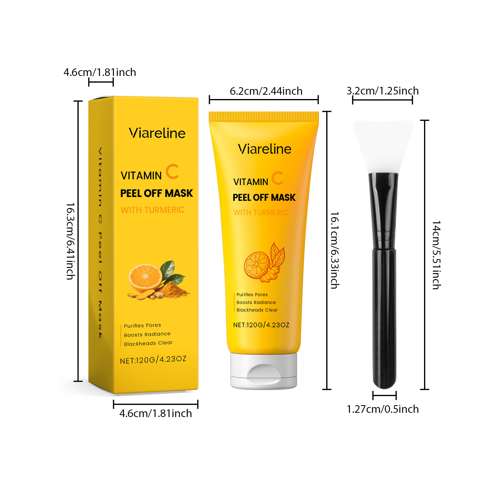 Deep Cleansing Brightening Shrink Pores Blackhead Remover Repair Peel-Off Facial Mask - Image 9