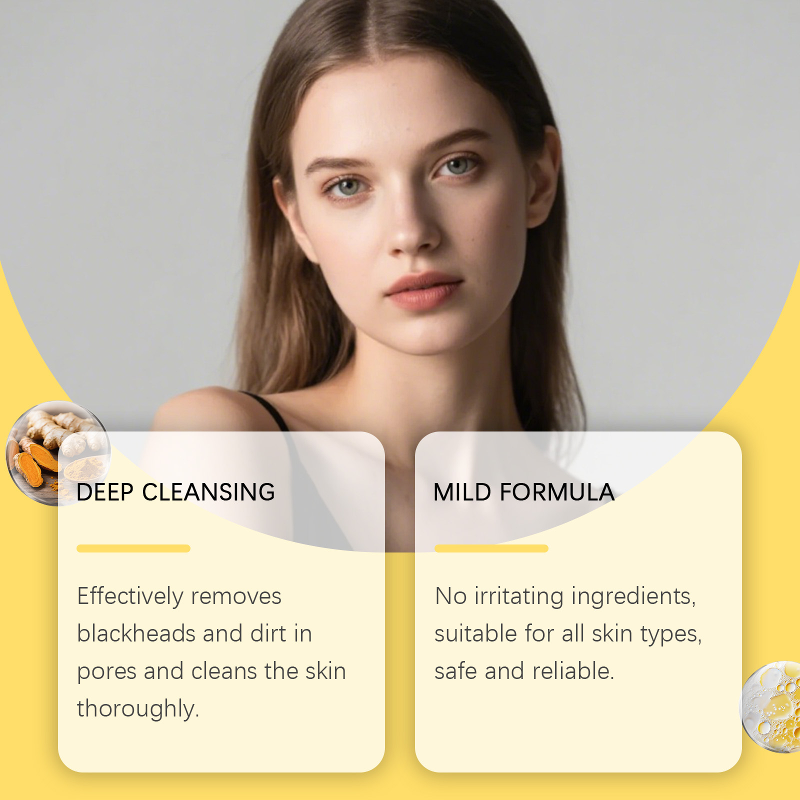 Deep Cleansing Brightening Shrink Pores Blackhead Remover Repair Peel-Off Facial Mask - Image 4