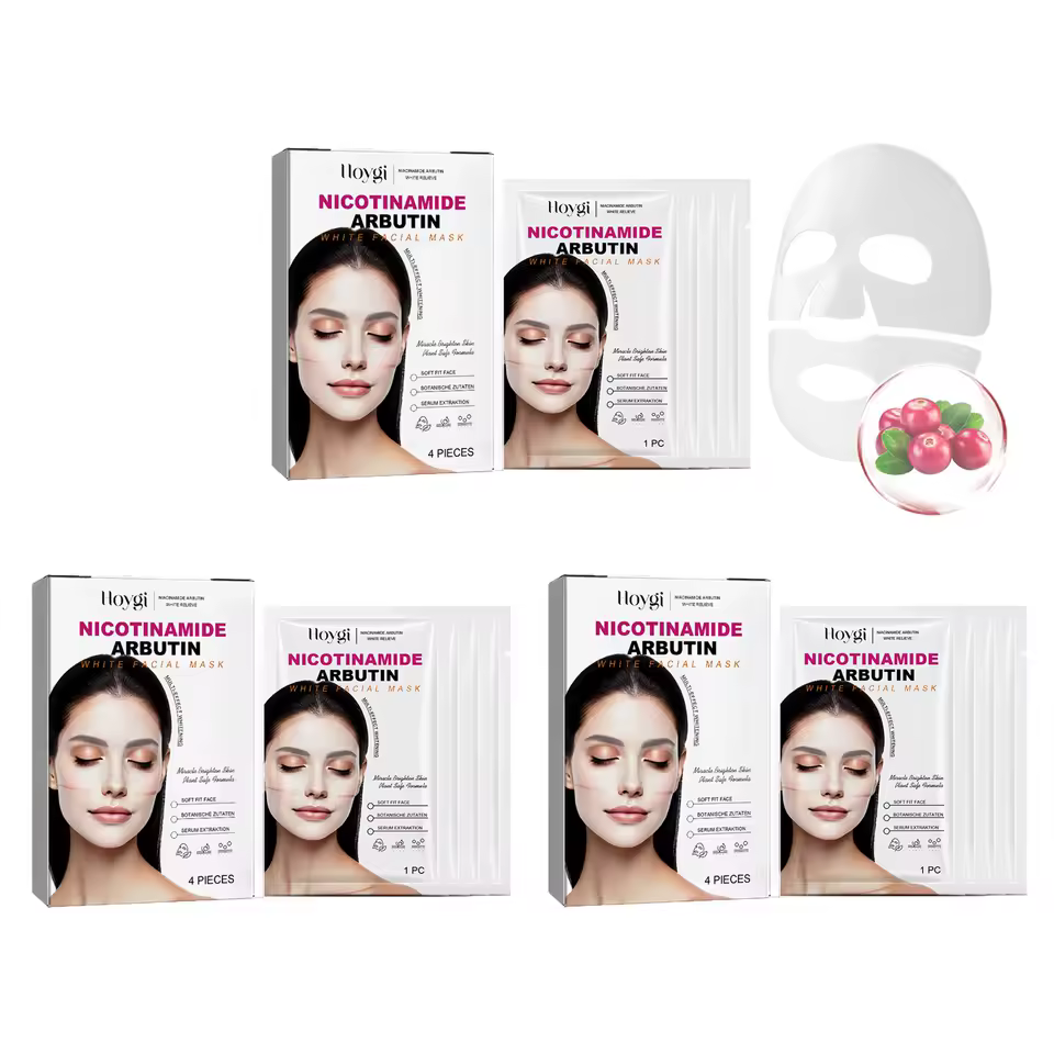 Deep Hydrating Shrink Pores Firming Refreshing Niacinamide Arbutin Hydrating Face Mask - Image 4