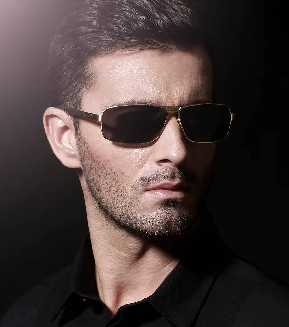 Designer Driving Fashion Polarized UV400 Lens Unisex Vintage Eyewear Sunglasses - Image 4