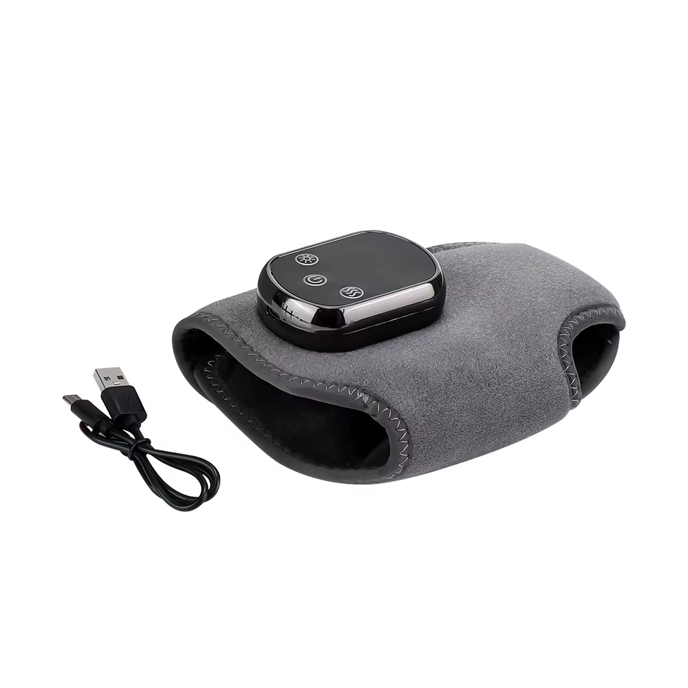 Electric Foot Ankle Massager With Heat & Vibration Cordless Heating Pad Ankle Wrap - Image 10