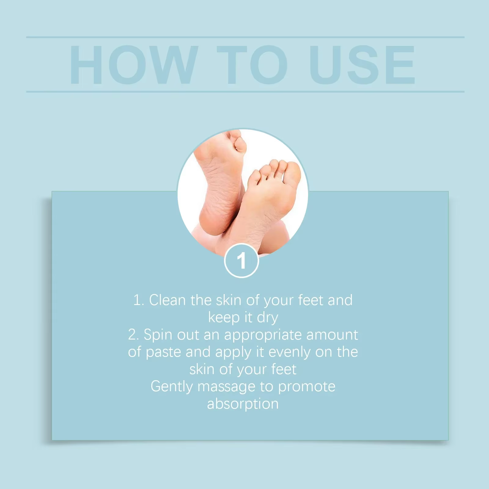 Exfoliation Cracked Heel Repair Balm Stick Dry Feet Hydrating Gentle Peach Foot Cream - Image 11