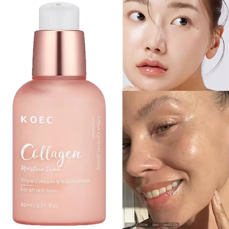 Face Lifting Facial Essence Triple Collagen Complex Face Serum For Anti-Aging