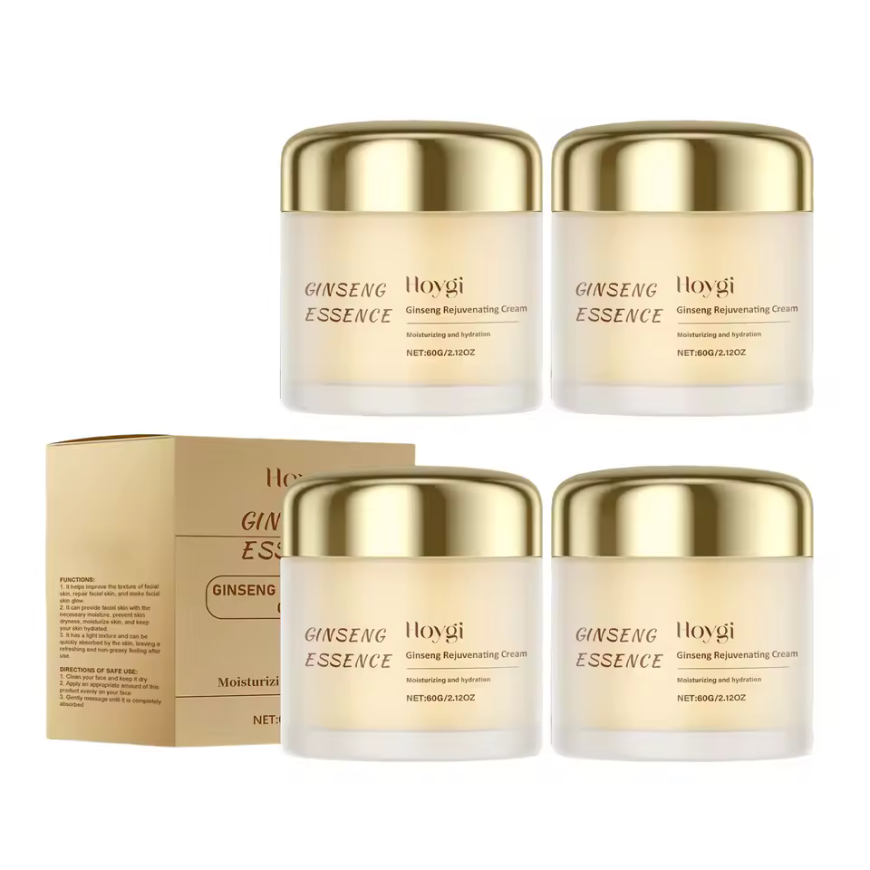 4 Pcs Clinically Proven Hydrating Anti Aging Ginseng Moisturizer