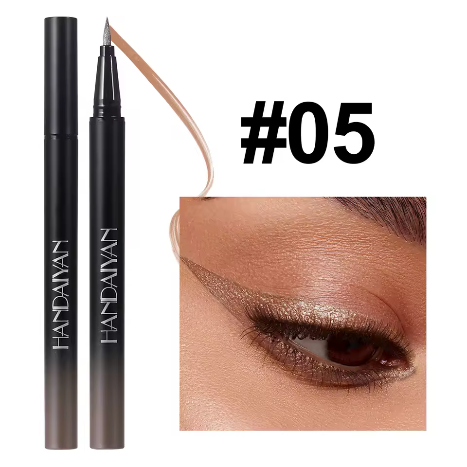 Glitter Luster Liquid Eyeliner Pencil Long Lasting Metallic Eye Makeup for Eyes - Image 10