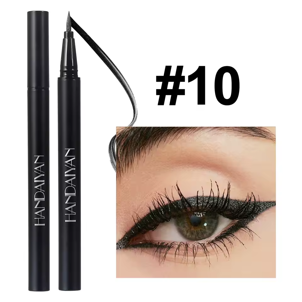 Glitter Luster Liquid Eyeliner Pencil Long Lasting Metallic Eye Makeup for Eyes - Image 14
