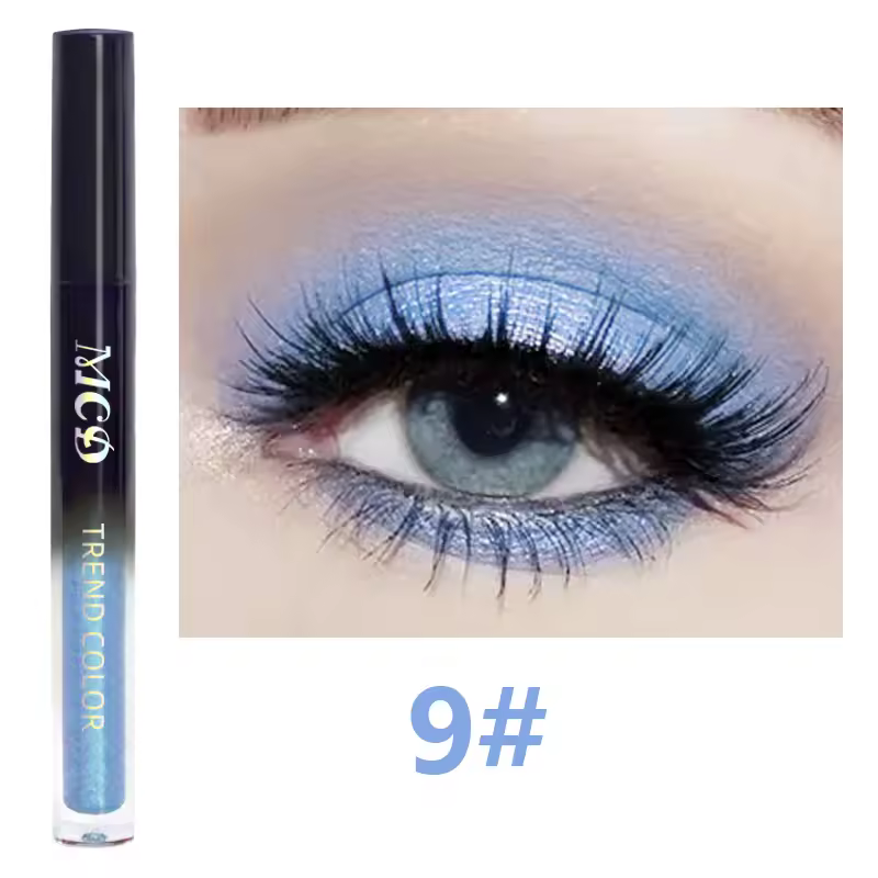 High Shine Long-Lasting Proof 13-Shade Waterproof Liquid Eyeshadow Palette - Image 2