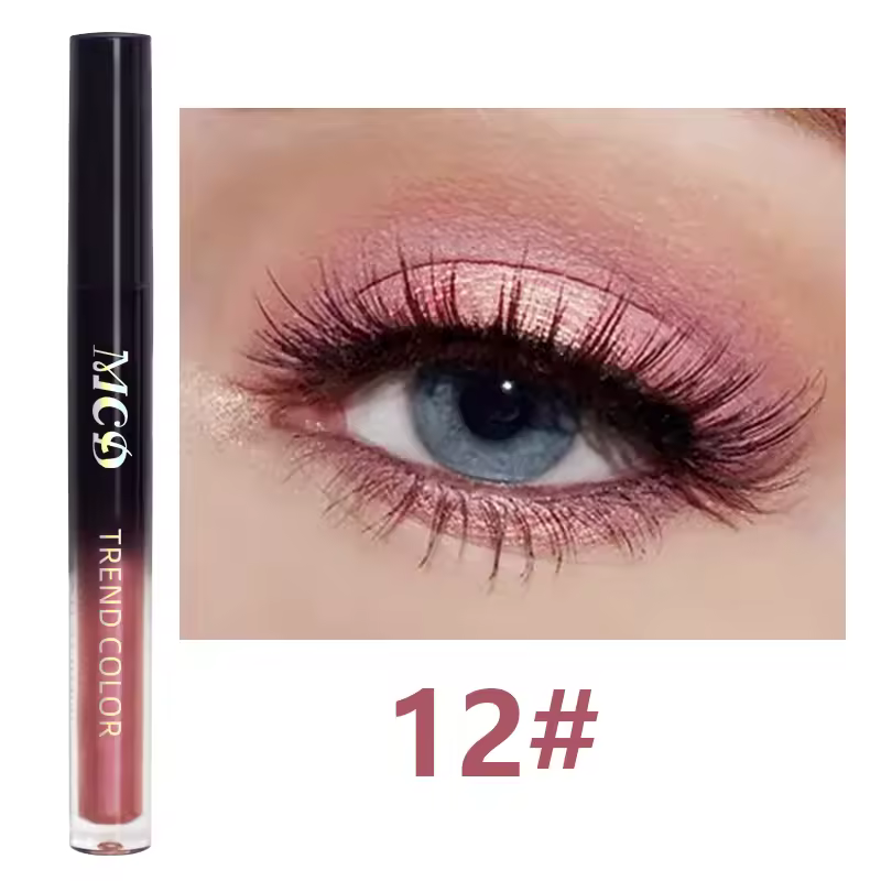High Shine Long-Lasting Proof 13-Shade Waterproof Liquid Eyeshadow Palette - Image 8