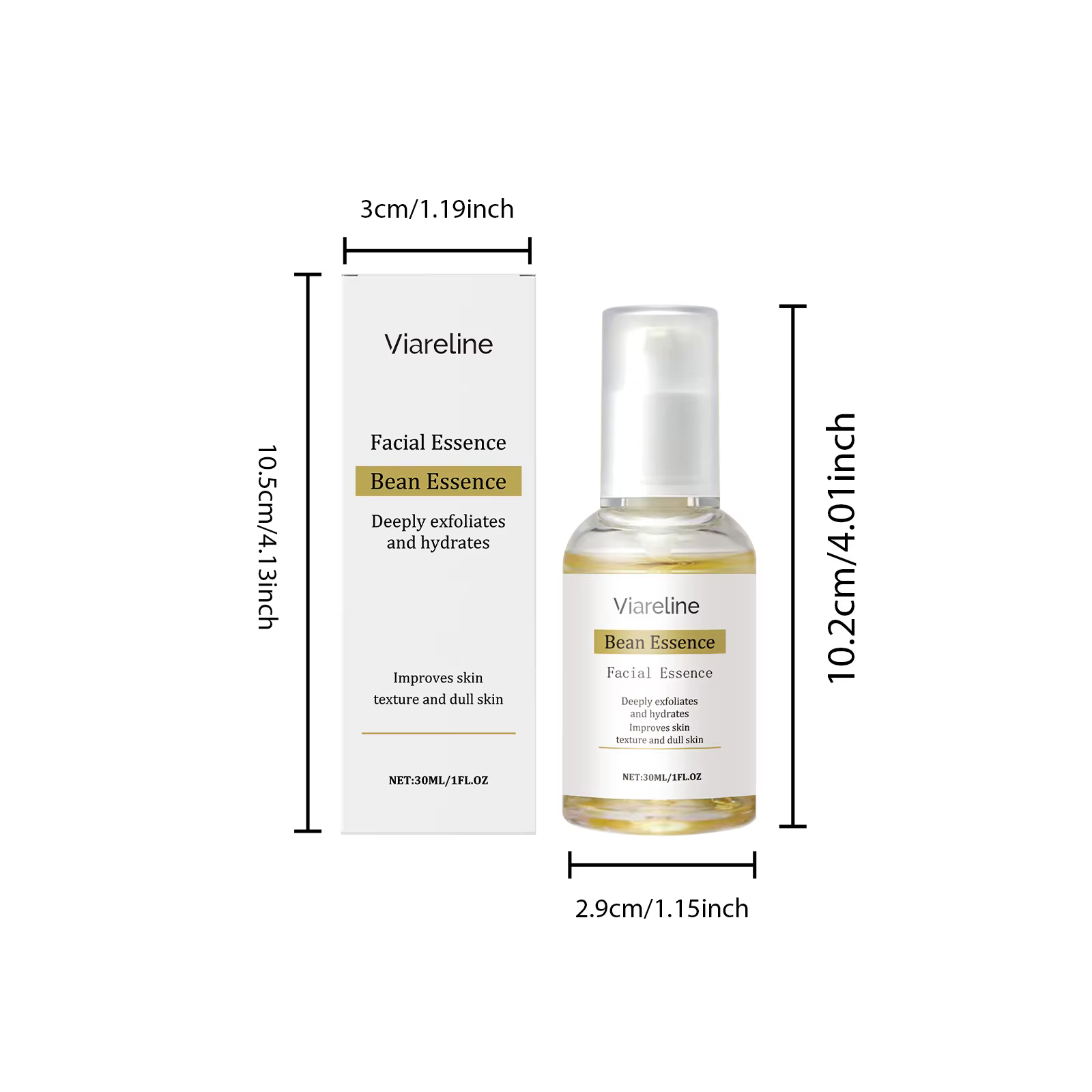 4PCS Moisturizing Maintain Skin Softness Brightening Skin Tone Skin Face Serum - Image 7