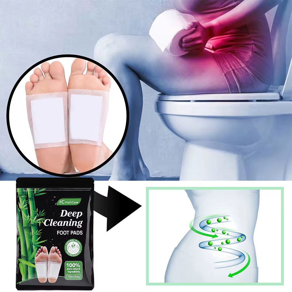 20PCS 2 Bag Natural Detox Deep Sleep Herbal Detox Sticker Stress For Foot Care Tools - Image 6