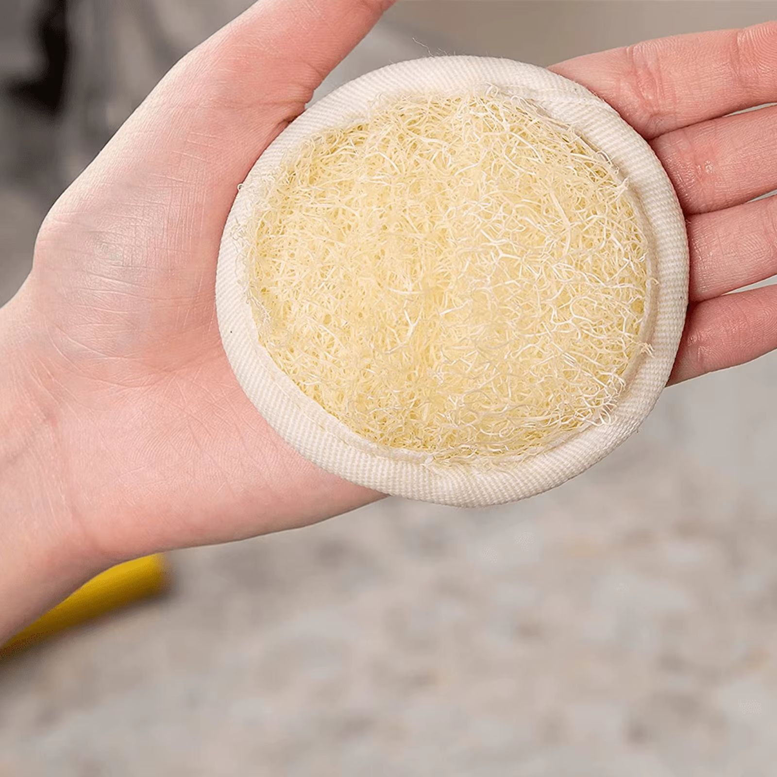 Natural Pure Environmentally Friendly Face Wash Exfoliating Cleansing Brush - Image 2