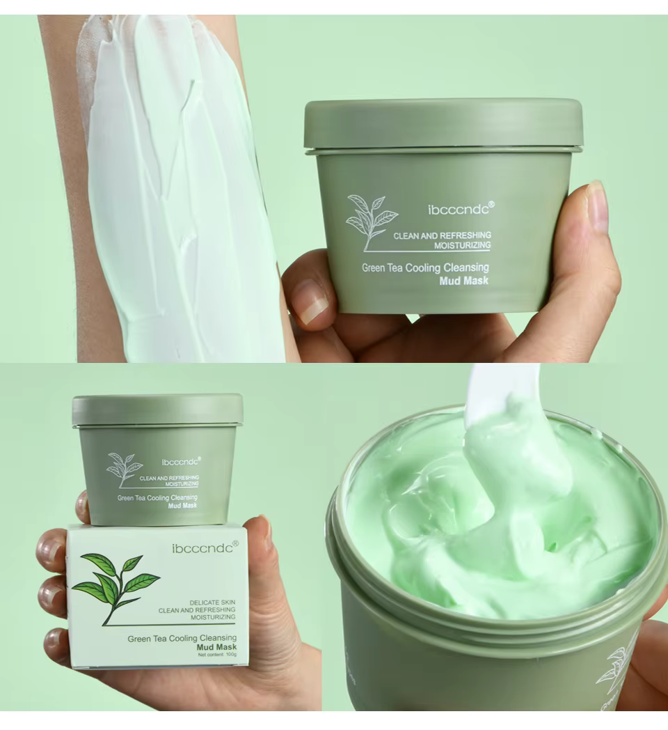 Natural Skincare Deeply Cleansing Pore Nourishing Clay Skin Care Face Mud Mask - Image 3