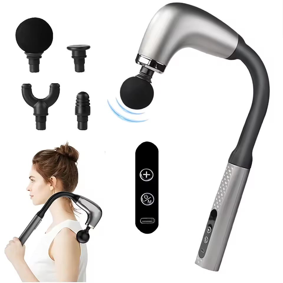 New Smart Fascia Gun Electric Massager Hammer Electric Fascia Gun