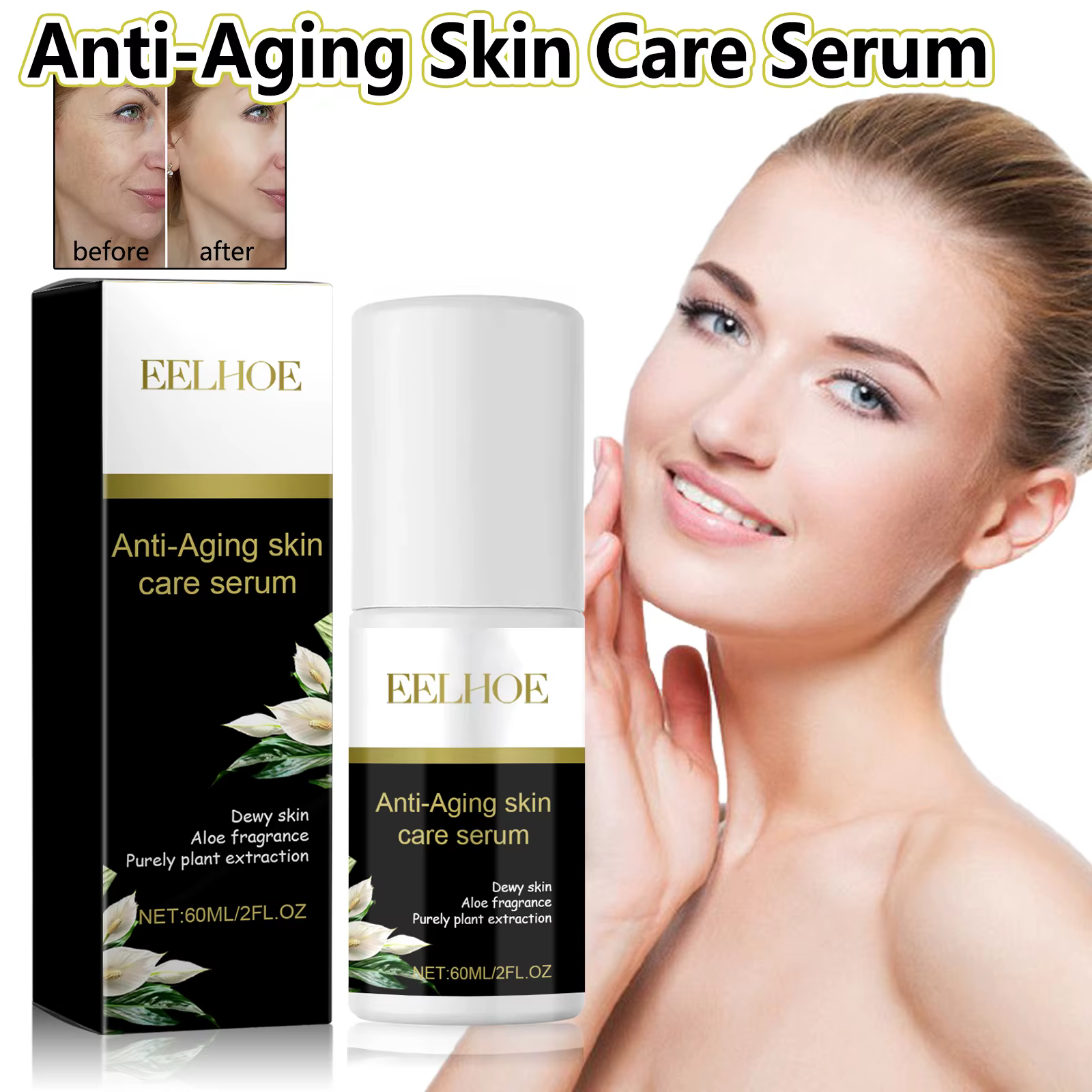 Niacinamide Serum Anti-aging and Anti-wrinkle Essence Moisturizing Brightening Facial Skin Care Product