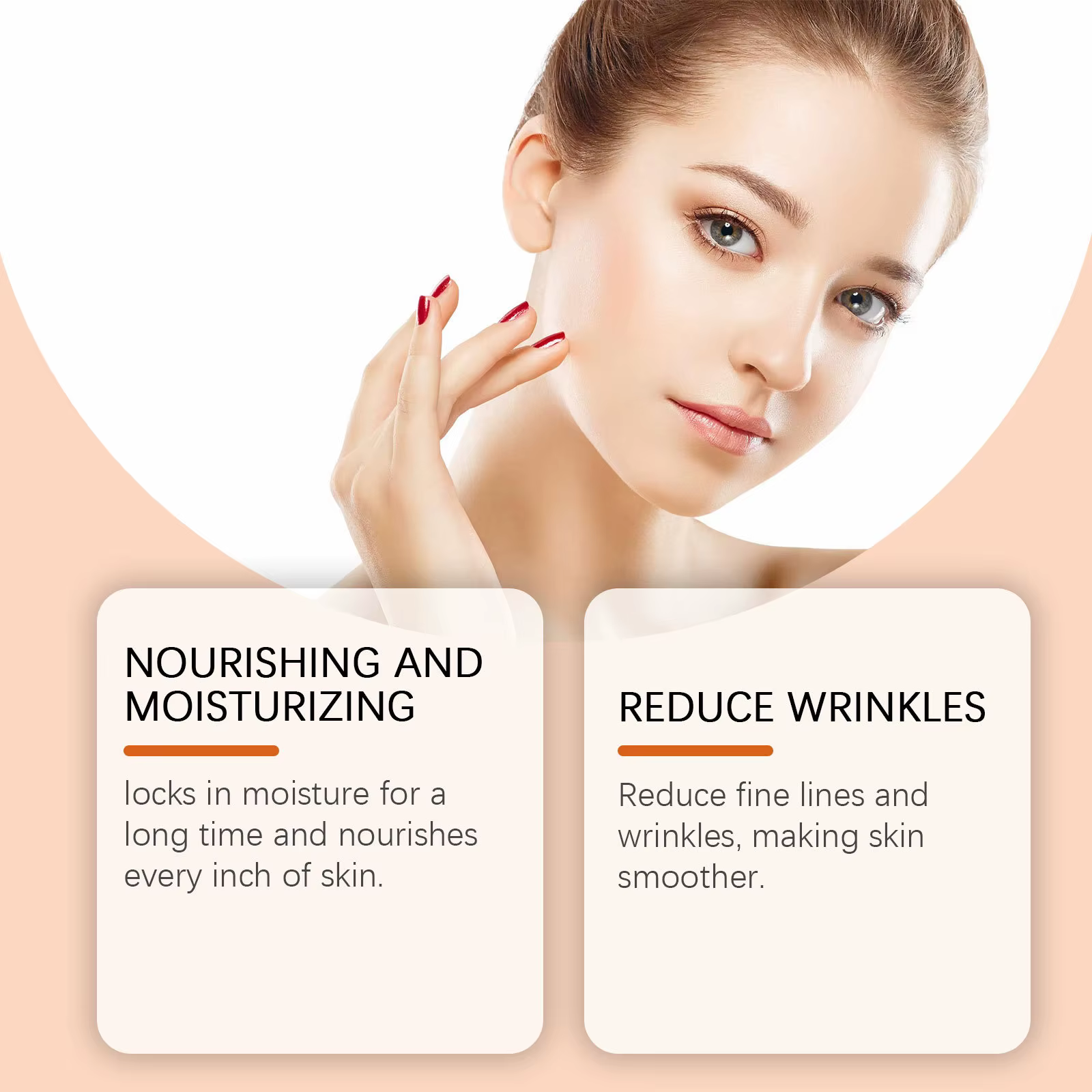 Persimmon Leaf Face Cream Anti-Aging Lighten Dark Spots Corrector Smooth Cream - Image 5