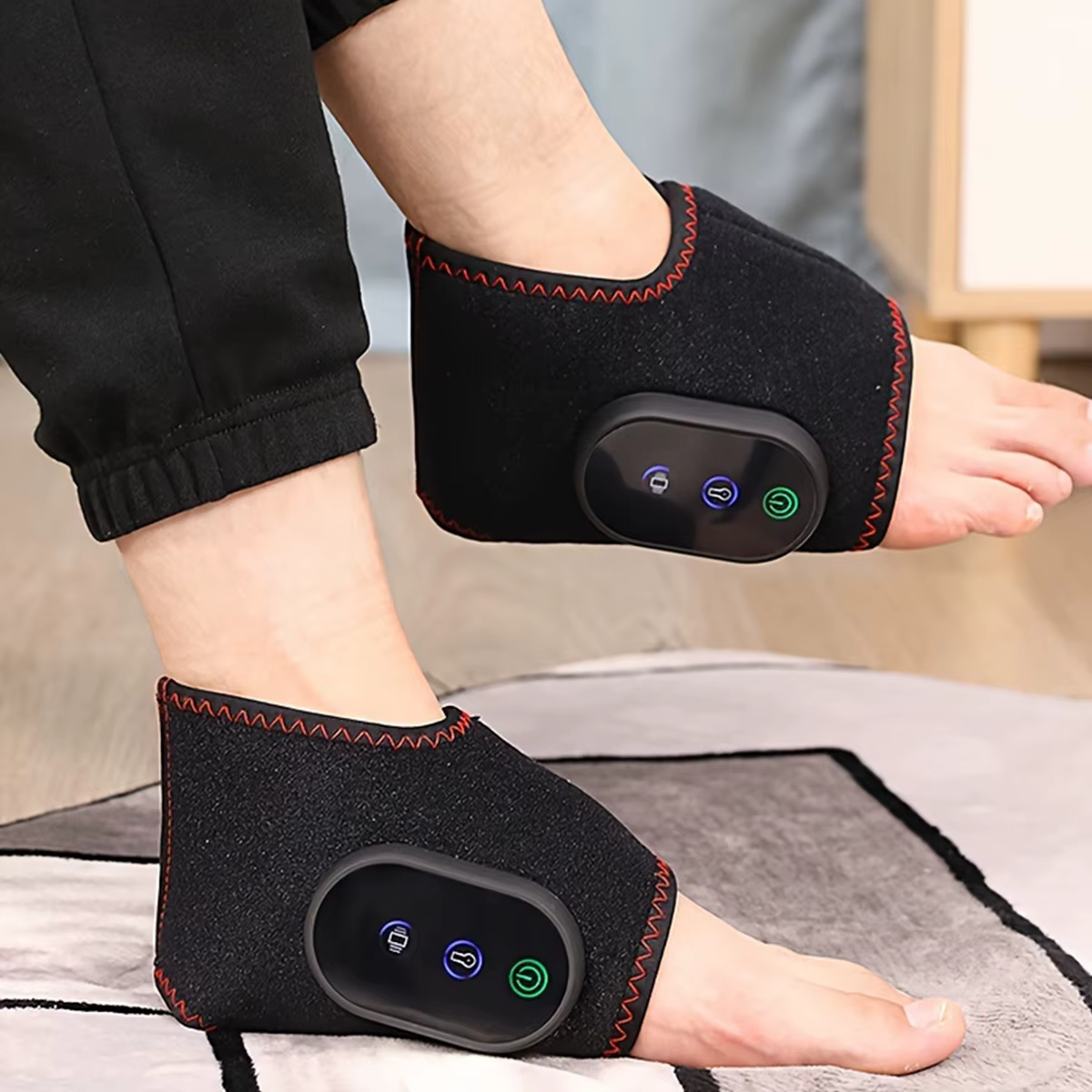 Rechargeable Ankle Massager Easy To Operate Convenient To Use Intelligent Timing