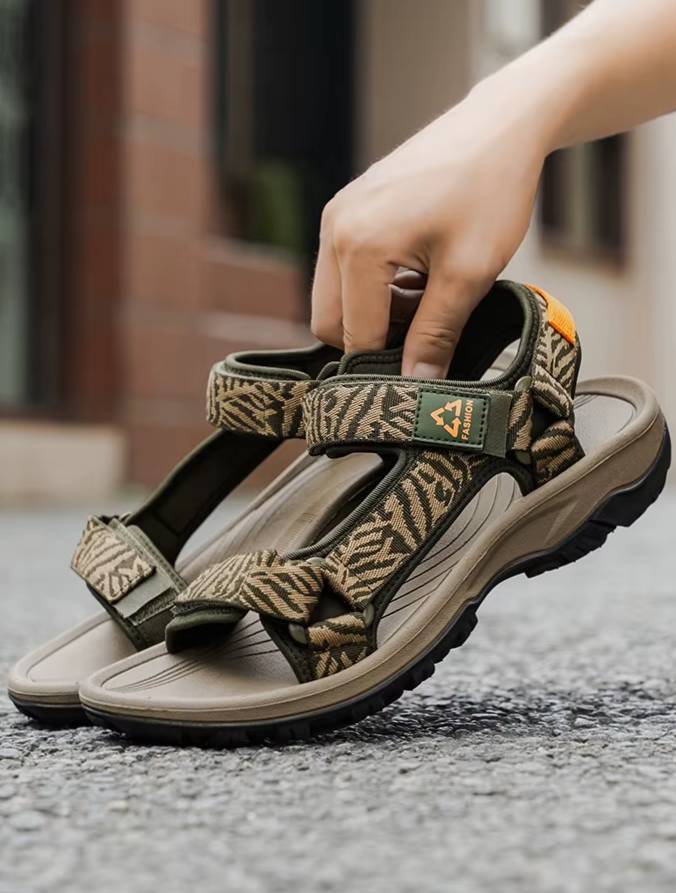 Leopard Print Sandals Lightweight Walking Comfortable Sport Outdoor - Image 5