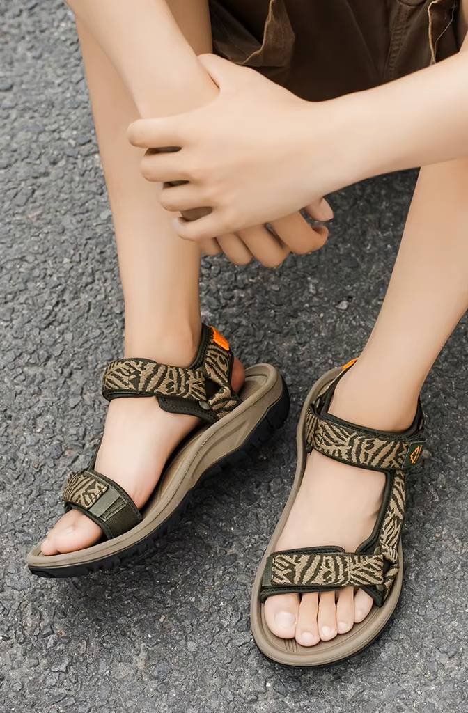 Leopard Print Sandals Lightweight Walking Comfortable Sport Outdoor - Image 6