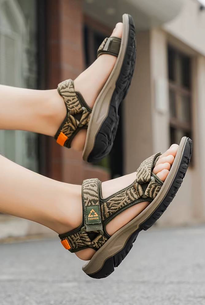 Leopard Print Sandals Lightweight Walking Comfortable Sport Outdoor - Image 7