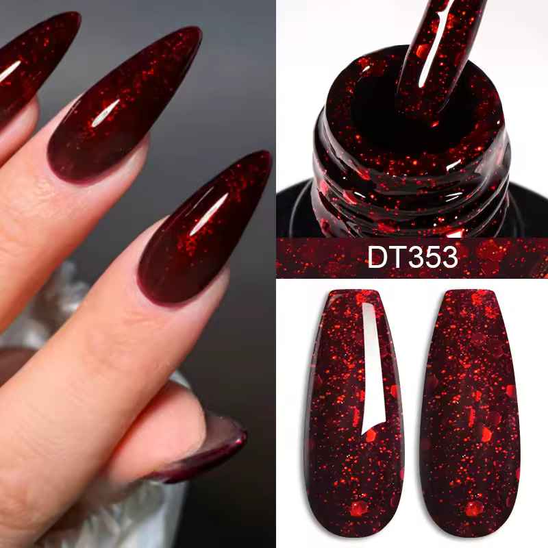 Semi Permanent Nail Supplies DIY Manicure Halloween 7ml Gel Nail Polish