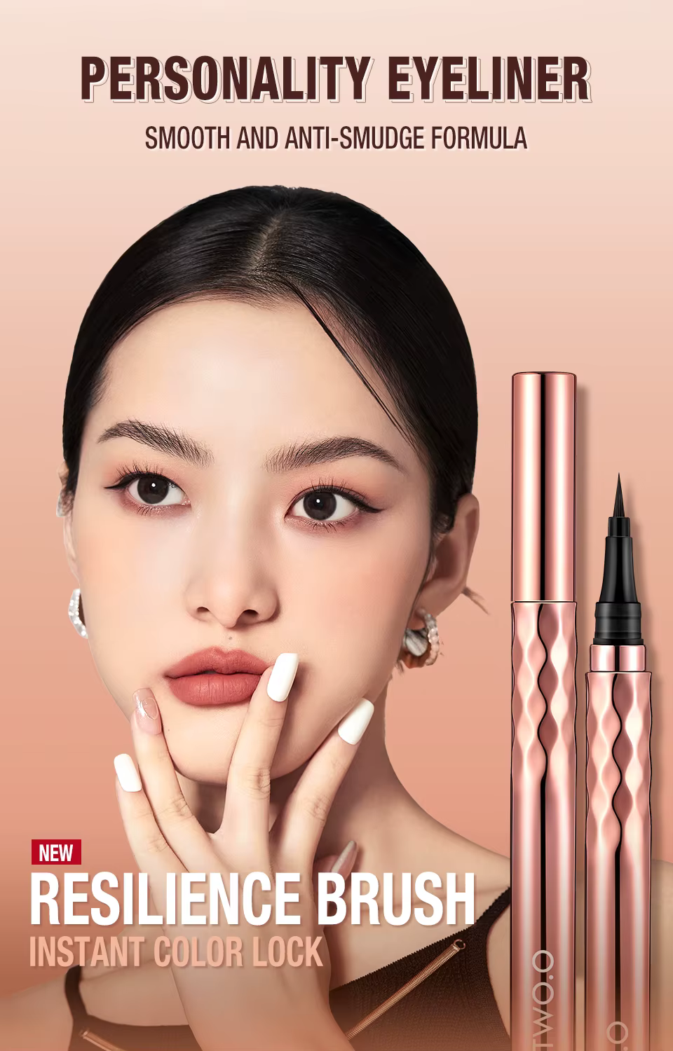 Slim Line Pencil Eye Liner Pen Long Lasting Quick Dry Liquid Eyeliners