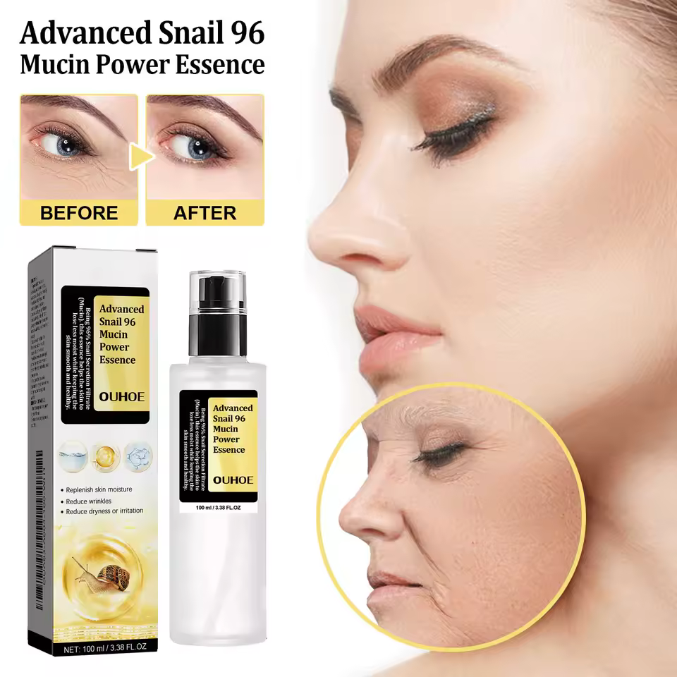 Snail Mucin Repair Essence Water Skin Toner Hyaluronic Acid Prime Deep Nourishing Skin Care