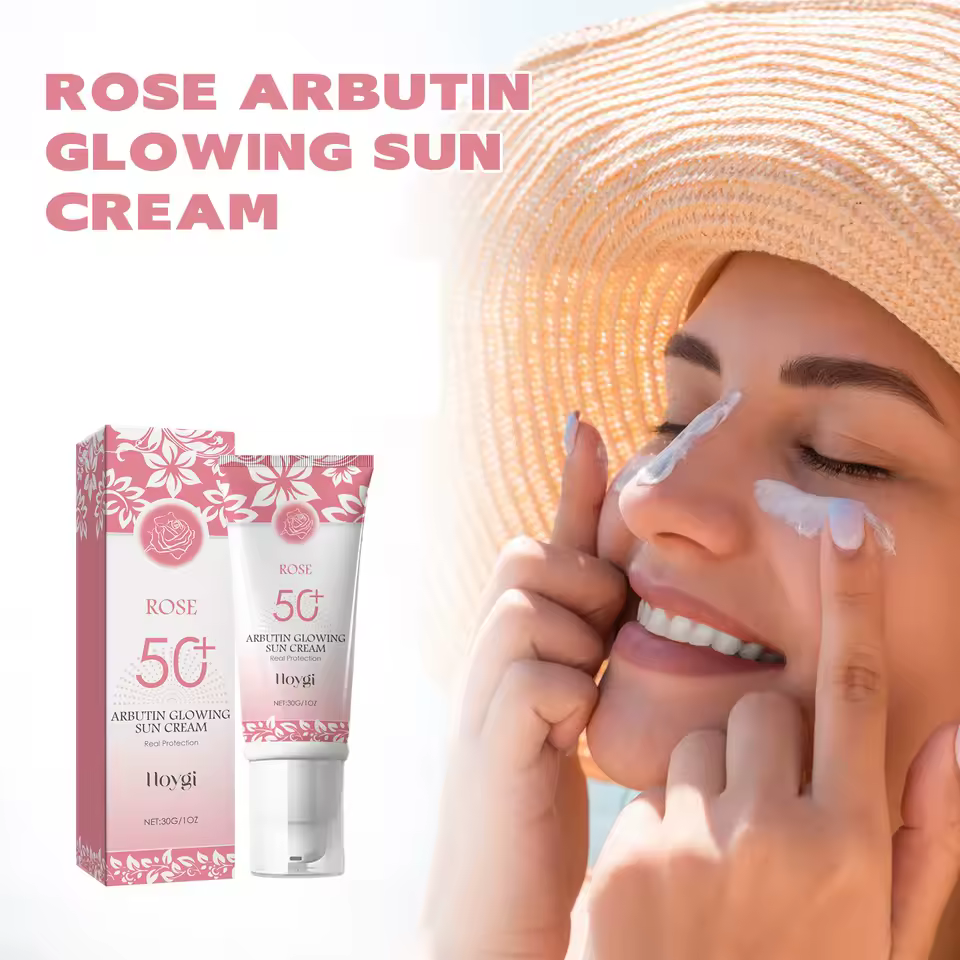 Solar Blocker UV Protector Skin Brightening Refresh Oil Control Niacinamide Sunscreen