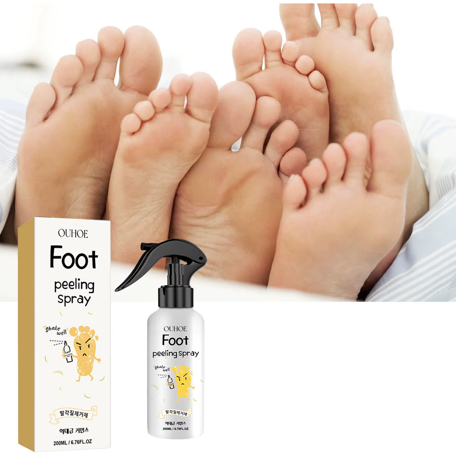 Spray Repair Brightening Anti-Drying Crack Peeling Dead Skin Feet Care Liquid