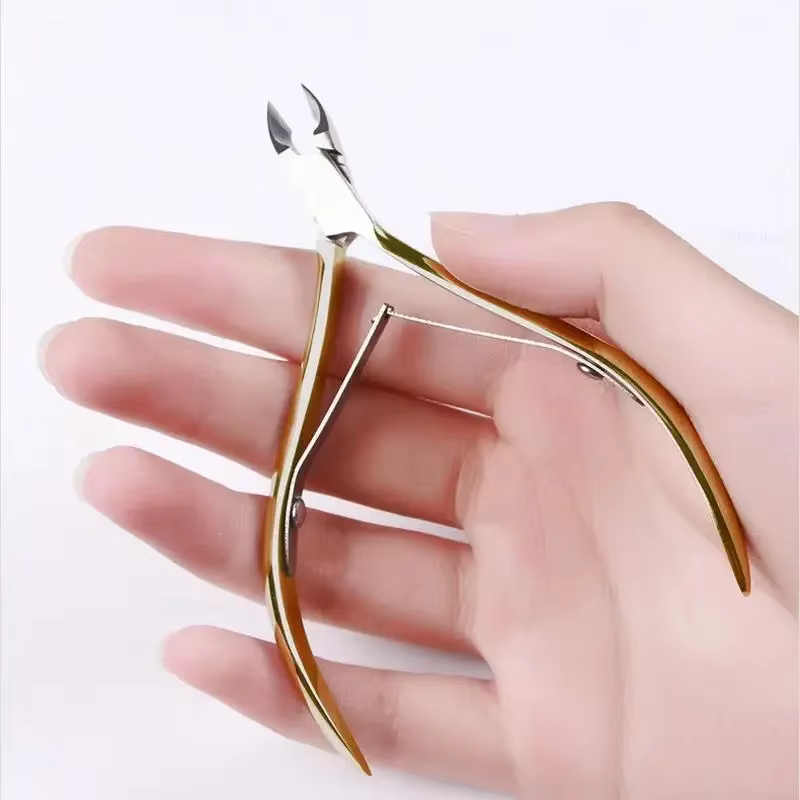 Stainless Steel Nail Cuticle Scissors Manicure Nipper Clipper Dead Skin Remover Cutter