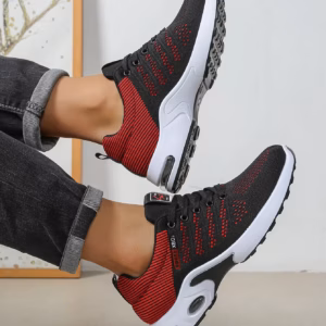 Super Breathable Lace-Up Running Non-slip Durable Men's Sneakers