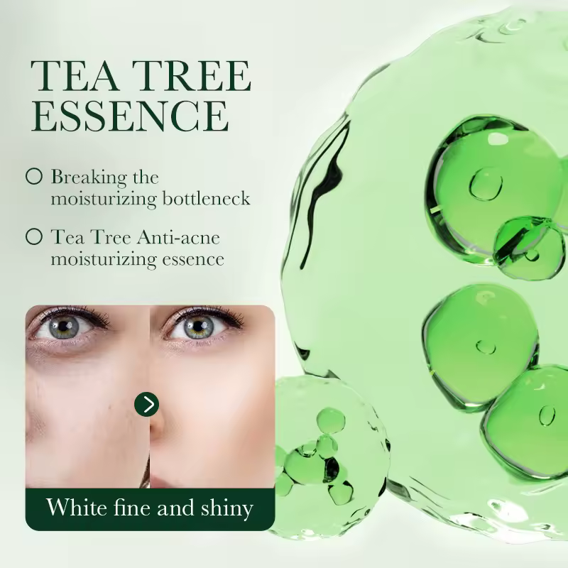 Tea Tree Acne Removing Face Cream Anti Acne Hydrating Oil Control Moisturizing Facial Creams - Image 4