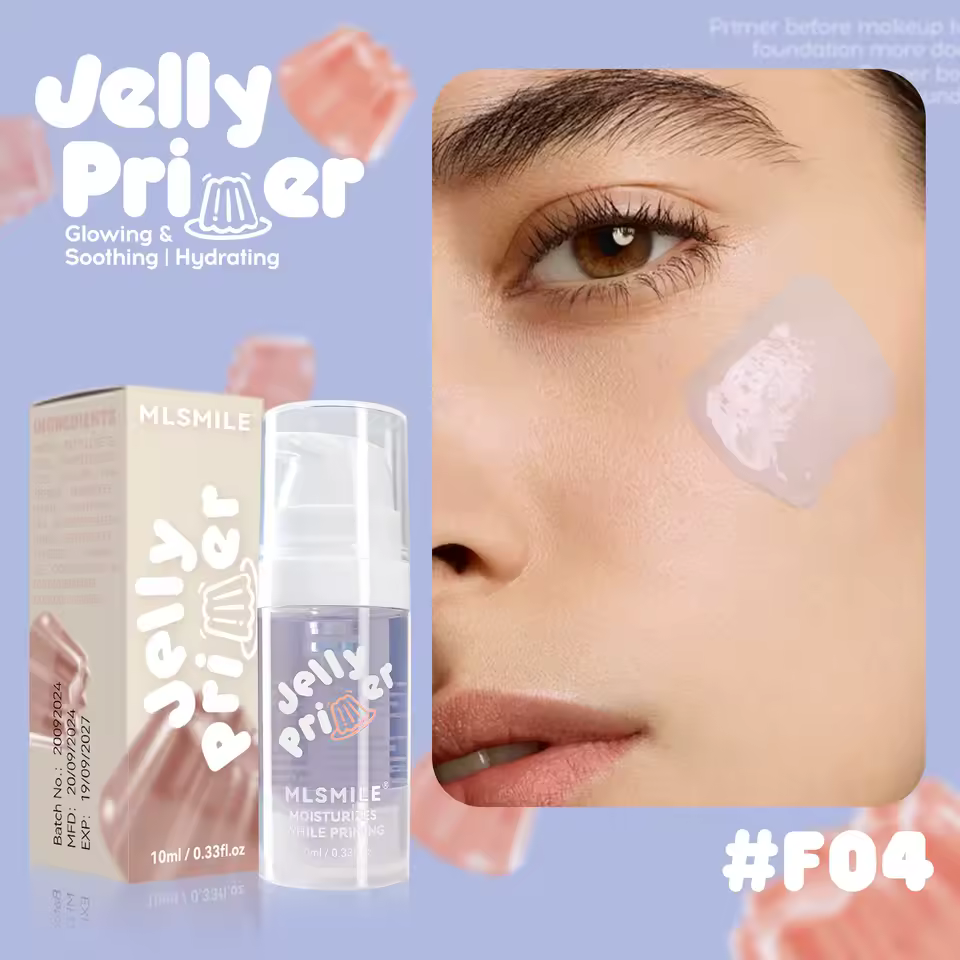 Transparent Gel For All Skin Types Lightweight Oil-Free Matte Finish Hydration Boost Primer