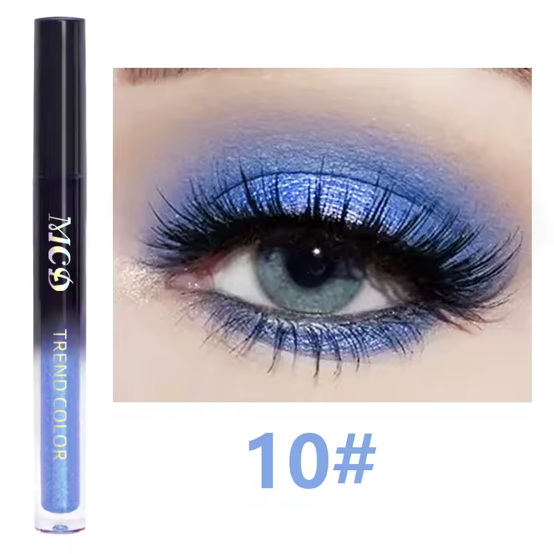 High Shine Long-Lasting Proof 13-Shade Waterproof Liquid Eyeshadow Palette - Image 7