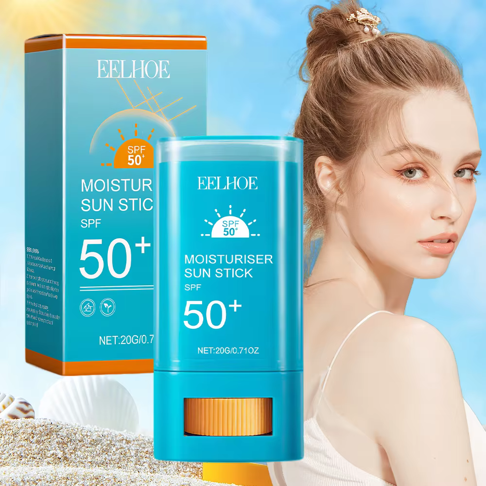 Waterproof Sweatproof Moisturiser Sun Stick SPF50+ Moisturizing Brightening Sun Screen